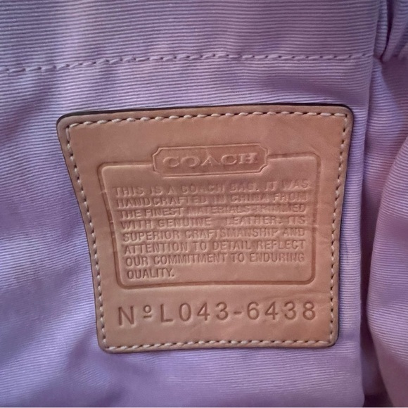 Coach Striped Tote Diaper Bag - Picture 8 of 15